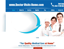 Tablet Screenshot of doctorvisitshome.com